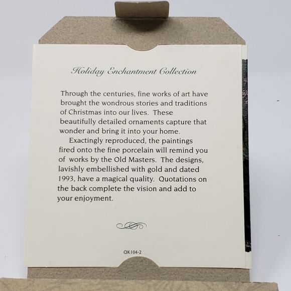 1993 Hallmark Bringing Home The Tree Holiday Christmas Ornament - Picture 2 of 5